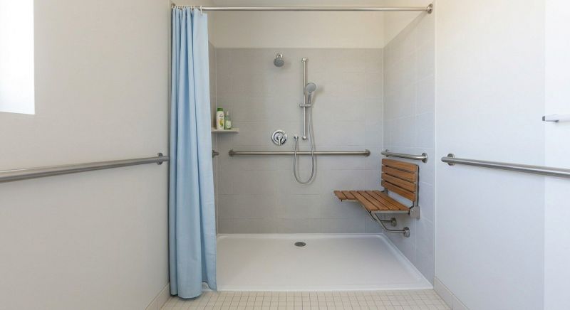 Handicap Shower Installation in Pinellas County, FL