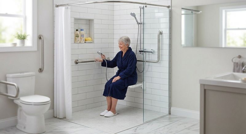 Mobility Shower Installation in Bucks County, PA
